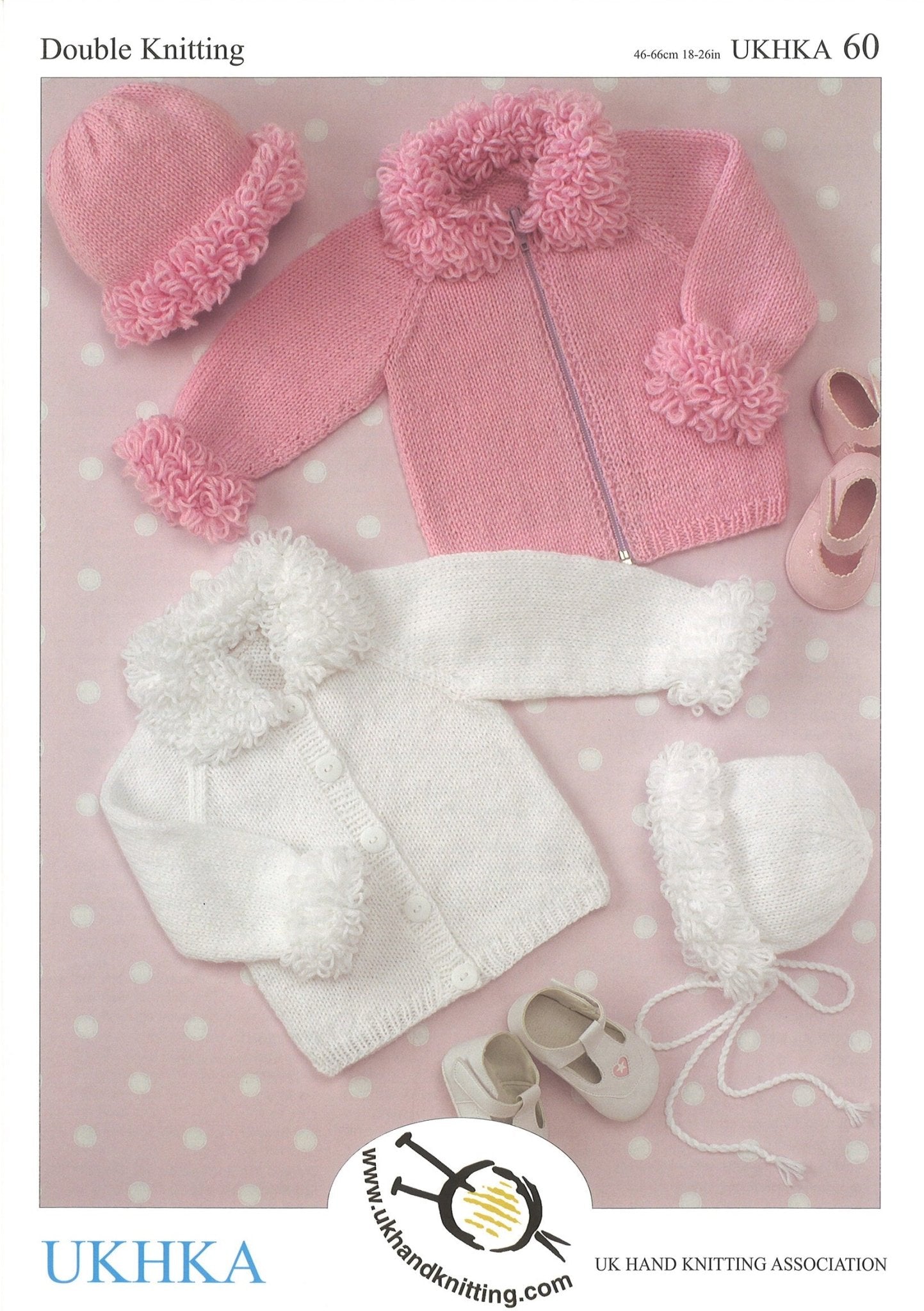 Double Knitting Pattern Cardigans Hat Bonnet 3 months To 6 years 46 - 66 cm 18 - 26 inches - Home - Crafts