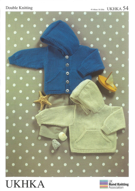 Double Knitting Pattern Sweater Jacket 0 To 6 years 41 - 66 cm 16 - 26 inches - Home - Crafts