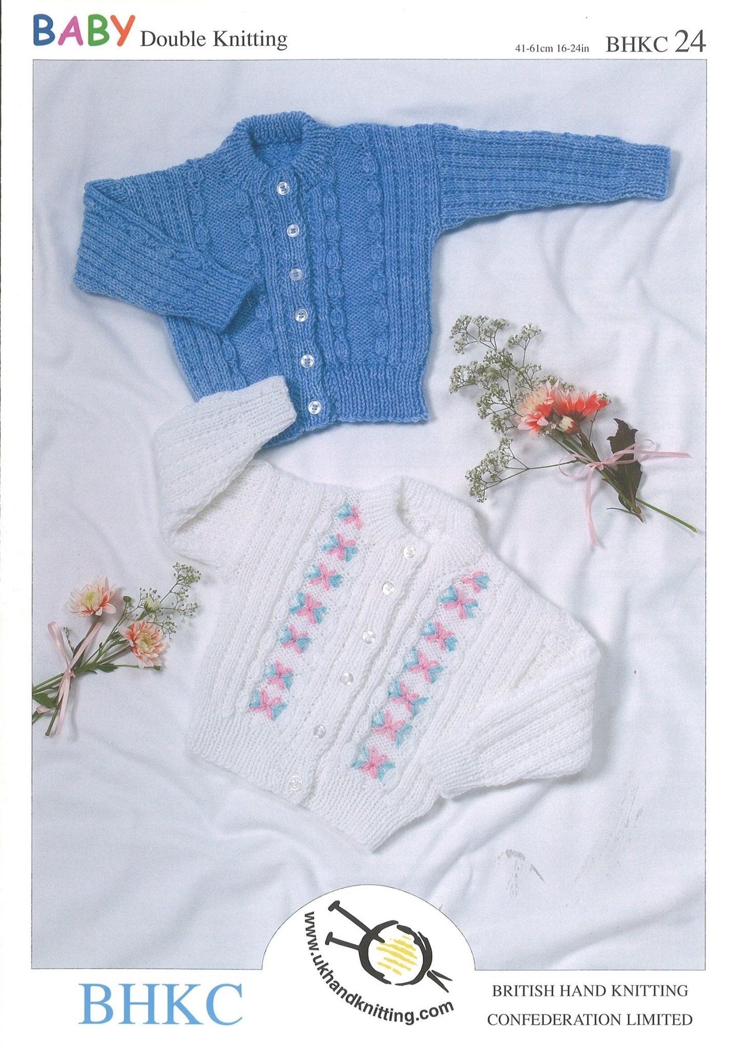Double Knitting Pattern Tyrolean Style Cardigan 0 to 4 Years 41 - 61 cm 16 - 24 inches - Home - Crafts
