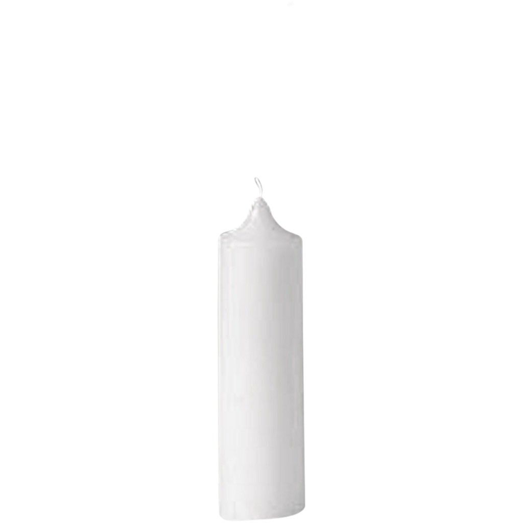 Durable Plastic Candle Mould Size 123 x 40mm Wick Size18 - Cylindrical - Home - Crafts