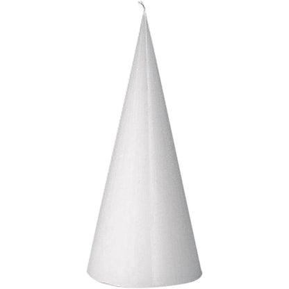 Durable Plastic Candle Mould Size 140 x 65mm Wick Size 21 - Conical - Home - Crafts