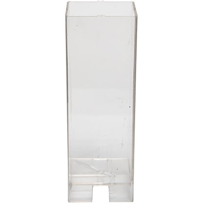 Durable Plastic Candle Mould Size 160 x 60mm Wick Size 18 - Square - Home - Crafts