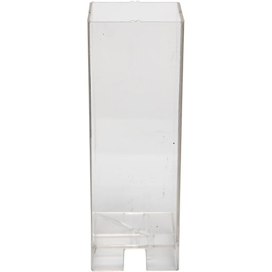 Durable Plastic Candle Mould Size 160 x 60mm Wick Size 18 - Square - Home - Crafts