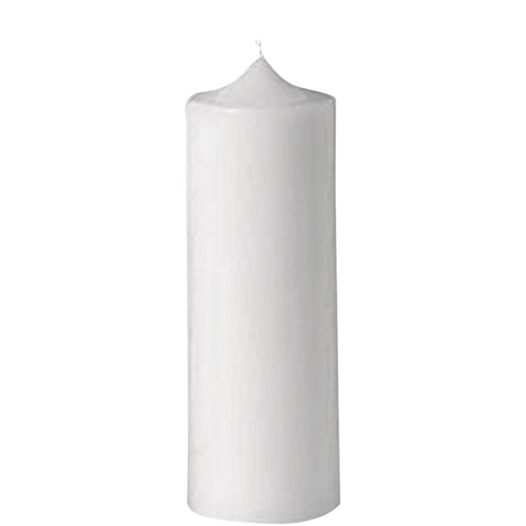 Durable Plastic Candle Mould Size 185 x 70 mm Wick Size 21 - Cylindrical - Home - Crafts