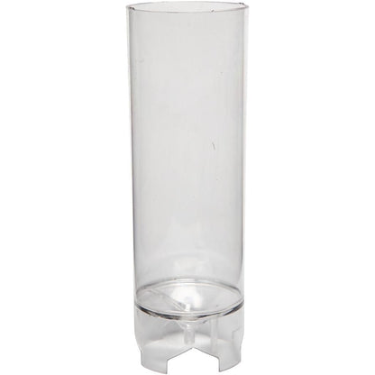 Durable Plastic Candle Mould Size 185 x 70 mm Wick Size 21 - Cylindrical - Home - Crafts
