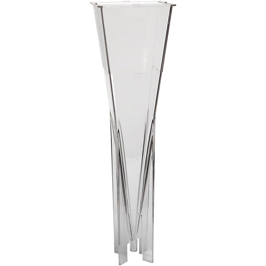 Durable Plastic Candle Mould Size 220 x 55mm Wick Size 18 - Six Pointed Star - Home - Crafts