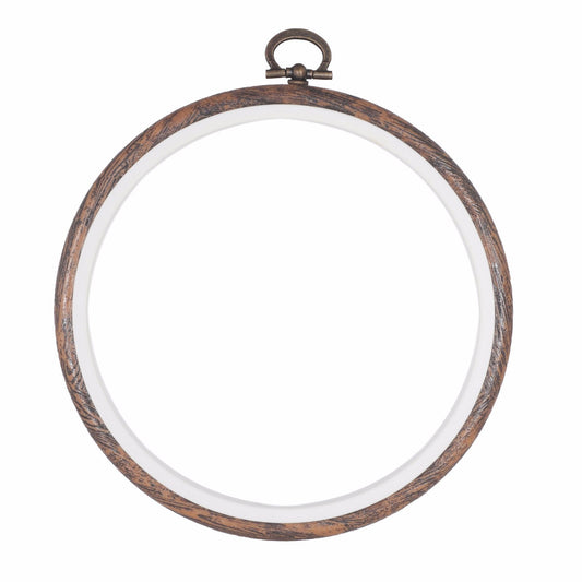 Embroidery Flexi Hoop CrossStitch Sewing Round Plastic Frame - 6 inch - Home - Crafts
