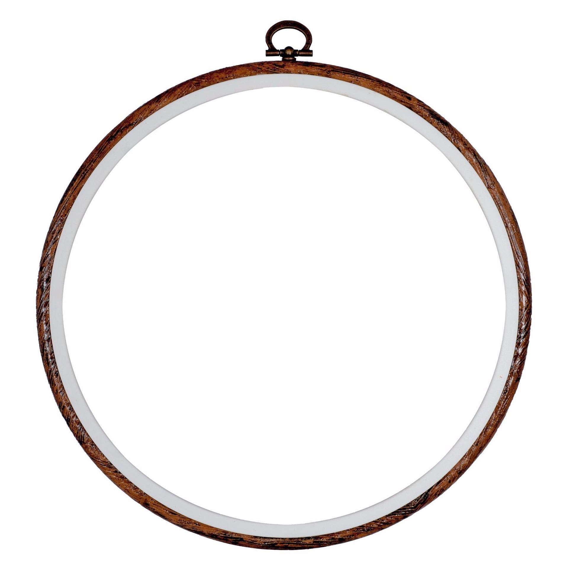 Embroidery Flexi Hoop CrossStitch Sewing Round Plastic Frame - 8 inch - Home - Crafts