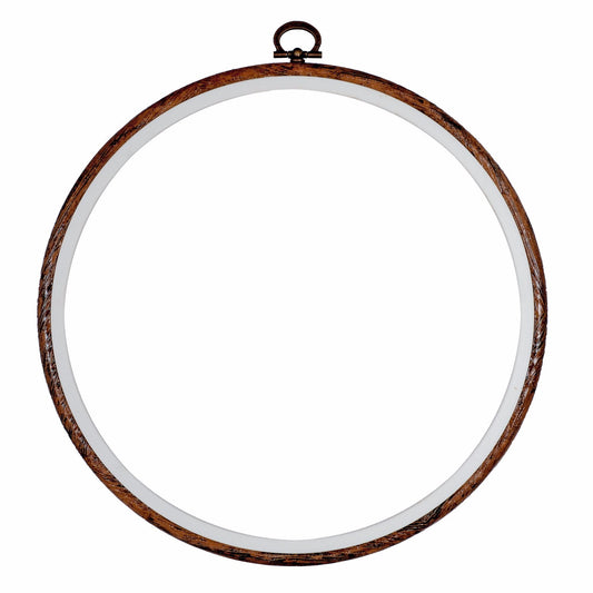 Embroidery Flexi Hoop CrossStitch Sewing Round Plastic Frame - 8 inch - Home - Crafts