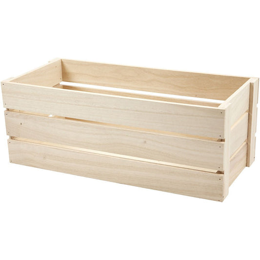 Empress Wood Fruit Vegetable Storage Box Decoration Crafts 45x20x17 cm - Home - Crafts