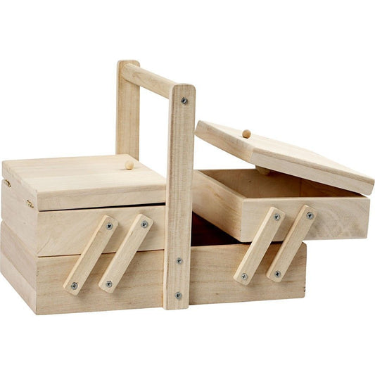 Empress Wood Sewing box For Sewing Supplies 24 cm - Home - Crafts