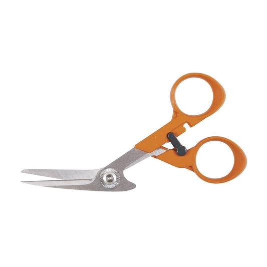 Ergonomic Classic Seam Ripper Scissor With Sliding Lever Blades For Cutting Fabric Sewing Accessory 15 cm - Home - Crafts