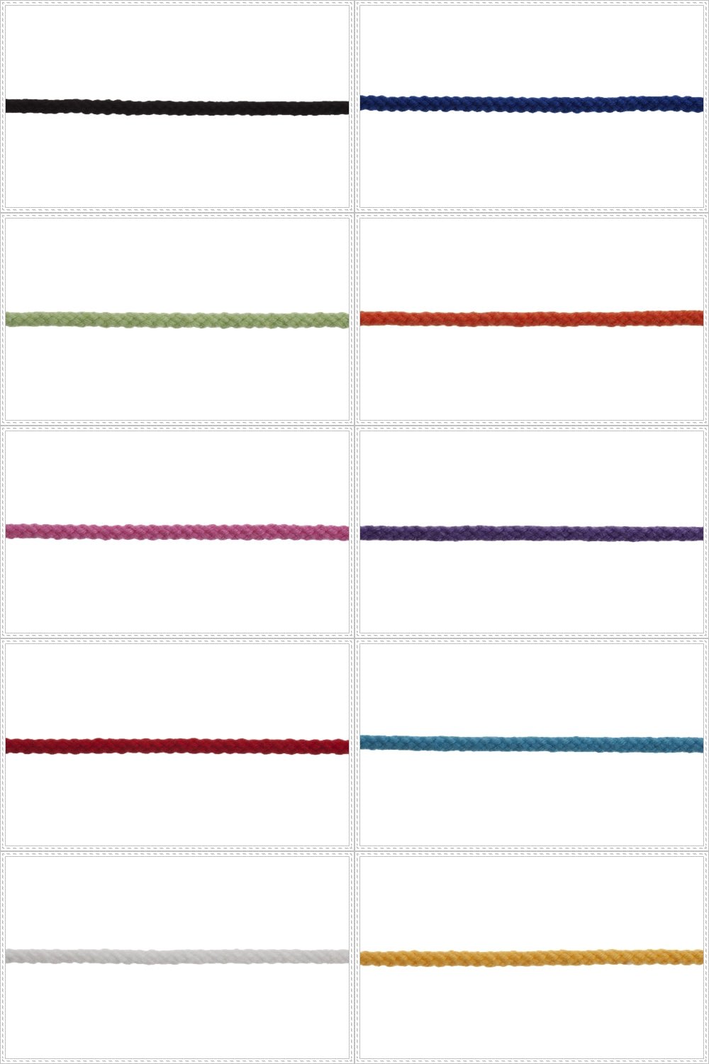 Essential Trimmings Braided Cotton Acylic Cord Macramé Crafts 30mx4mm | Choose Colours - Home - Crafts