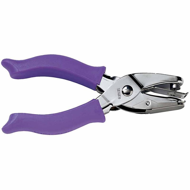 Fiskars 1.5 mm Diameter Circle Round Hand Punch With Soft Grip Handle - Home - Crafts