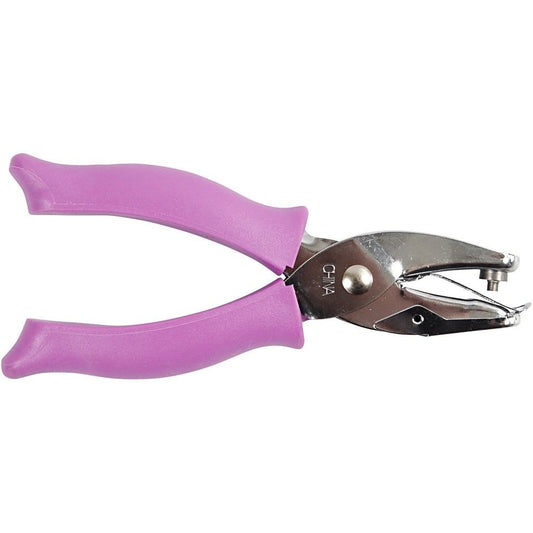 Fiskars 3 mm Diameter Circle Round Hand Punch With Sof Grip Handle - Home - Crafts