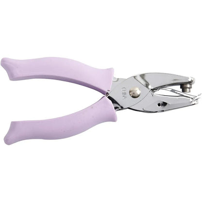 Fiskars 6 mm Diameter Circle Round Hand Punch Soft Grip Hole Card Making Craft - Home - Crafts