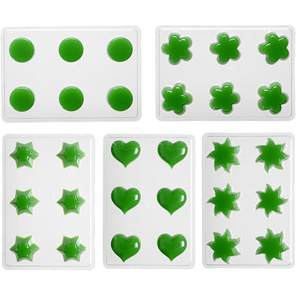 Floating Candle Transparent Durable Plastic Moulds 5 Designs - Home - Crafts