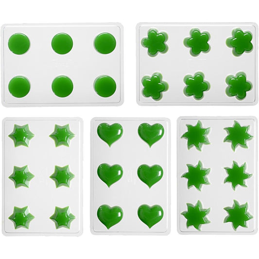 Floating Candle Transparent Durable Plastic Moulds 5 Designs - Home - Crafts