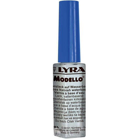 Glossy Varnish Bottle With Brush For Modelling Cernit Figures 10 ml - Home - Crafts