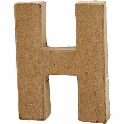Handmade Paper Mache Cardboard Letters | 10cm 20cm Tall | DIY Craft Alphabets