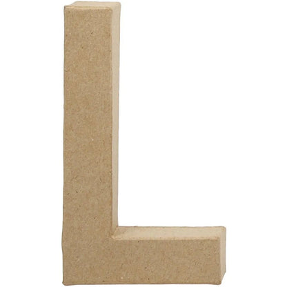 Handmade Paper Mache Cardboard Letters | 10cm 20cm Tall | DIY Craft Alphabets