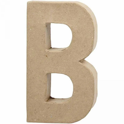 Handmade Paper Mache Cardboard Letters | 10cm 20cm Tall | DIY Craft Alphabets