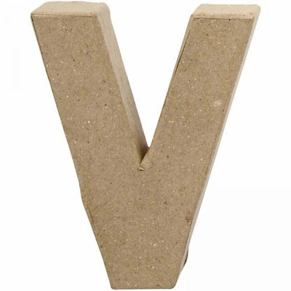 Handmade Paper Mache Cardboard Letters | 10cm 20cm Tall | DIY Craft Alphabets