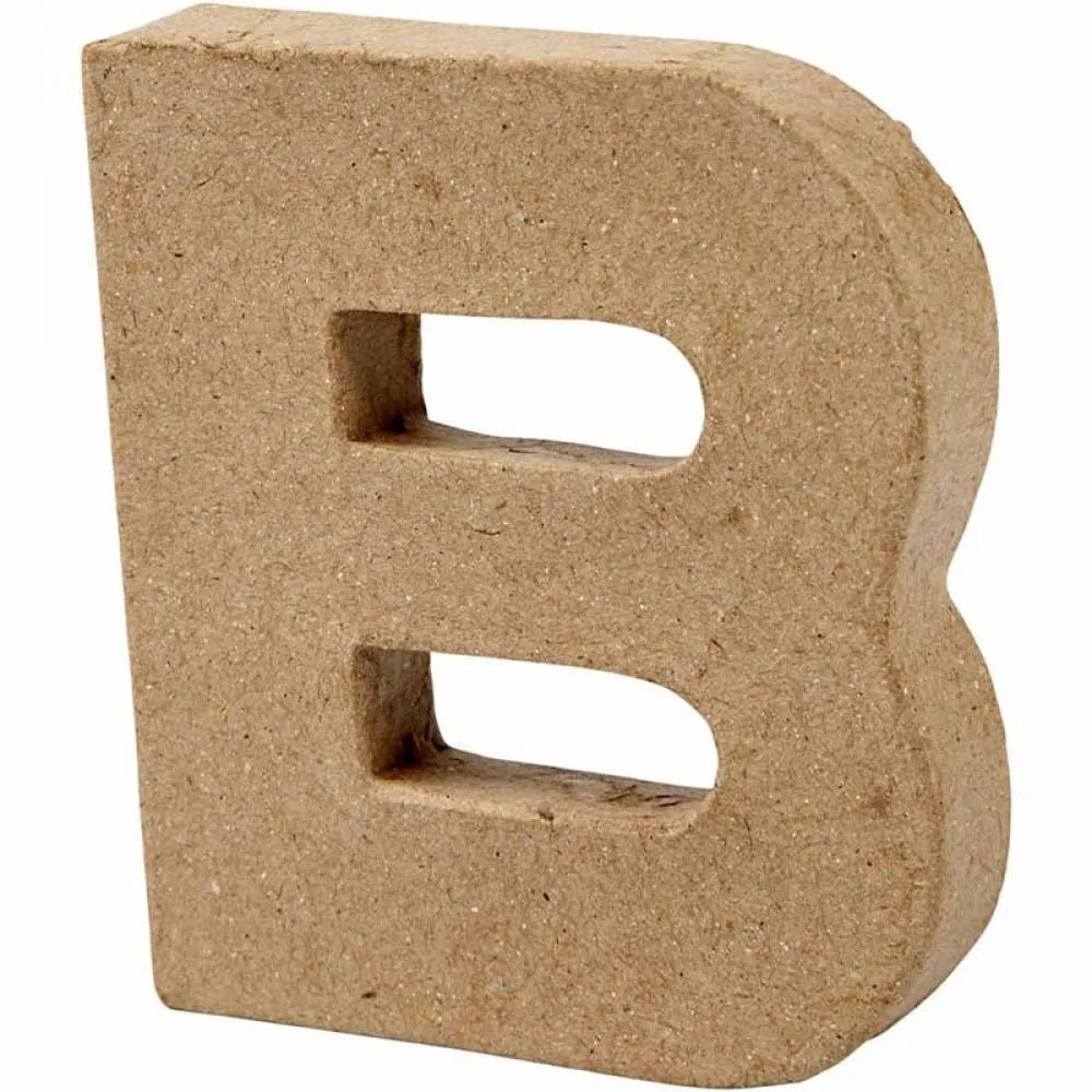 Handmade Paper Mache Cardboard Letters | 10cm 20cm Tall | DIY Craft Alphabets