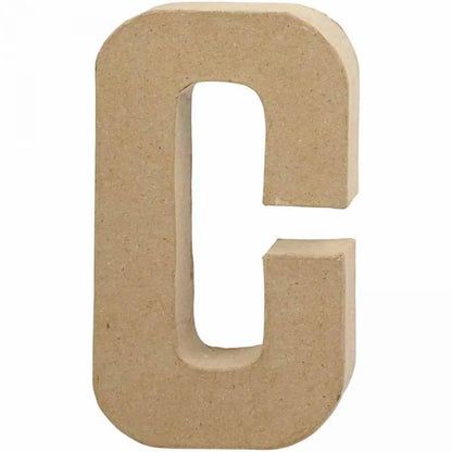 Handmade Paper Mache Cardboard Letters | 10cm 20cm Tall | DIY Craft Alphabets