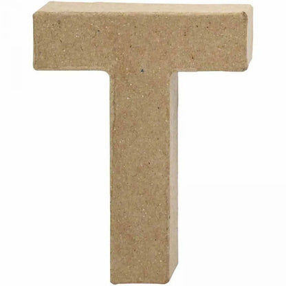 Handmade Paper Mache Cardboard Letters | 10cm 20cm Tall | DIY Craft Alphabets - Home - Crafts