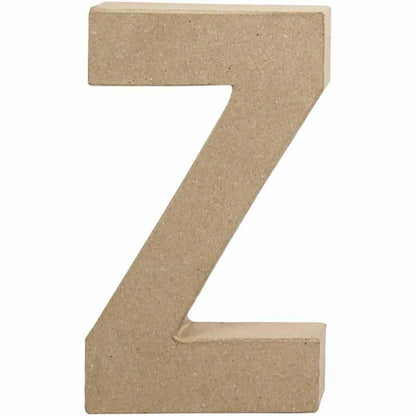 Handmade Paper Mache Cardboard Letters | 10cm 20cm Tall | DIY Craft Alphabets