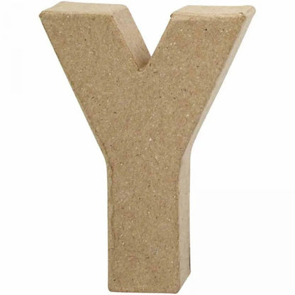 Handmade Paper Mache Cardboard Letters | 10cm 20cm Tall | DIY Craft Alphabets - Home - Crafts