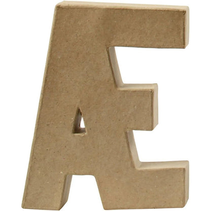Handmade Paper Mache Cardboard Letters | 10cm 20cm Tall | DIY Craft Alphabets - Home - Crafts