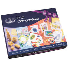 Craft Compendium | Card Making Glass Painting Quilling Marbling Beeswax Candle