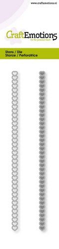 Heart Border Stencil Die Universal Embossing Cutting Machine Sizzix Card Making - Home - Crafts