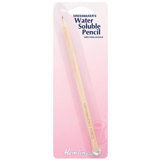 Hemline Red Colour Water Soluble Fabric Marker Pencil Dressmaking Hand Sewing - Home - Crafts