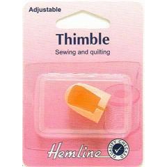 Hemline Sewing and Quilting Thimble Adjustable - Home - Crafts