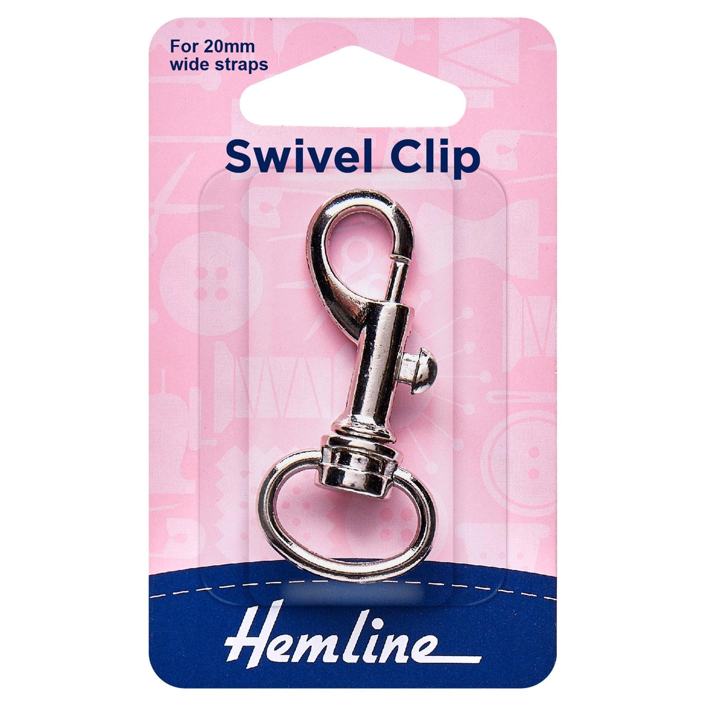 Hemline Swivel Clips Bronze Nickel Macramé Bag Making Crafts