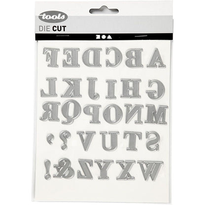 Individual Alphabets And Sign Die Cutting Stencil For All Machines - Home - Crafts