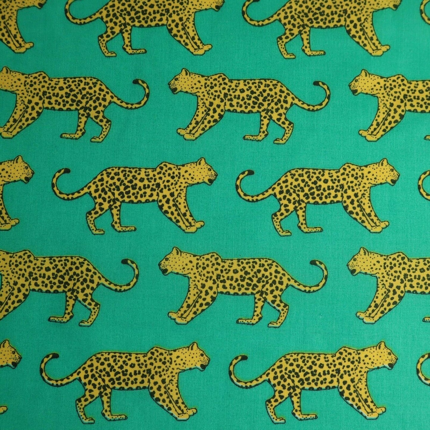 Leopard Jade Polycotton Children Fabric - Home - Crafts