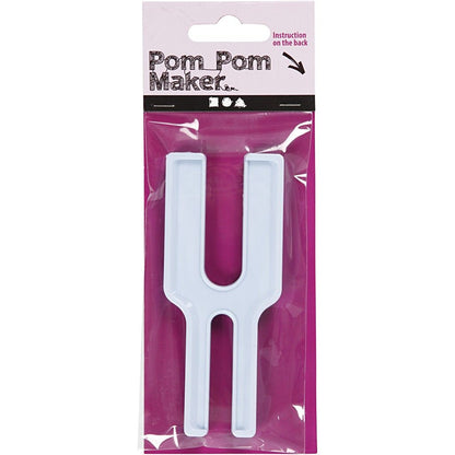 Light Blue Colour Plastic Different Sizes Pompom Maker Cracheting Knitting Tool - Home - Crafts
