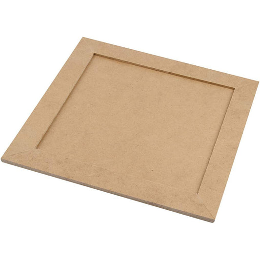 MDF Wood Square Collage Frame Home Furnishings Decorations Crafts Size : 22x22 cm - Home - Crafts
