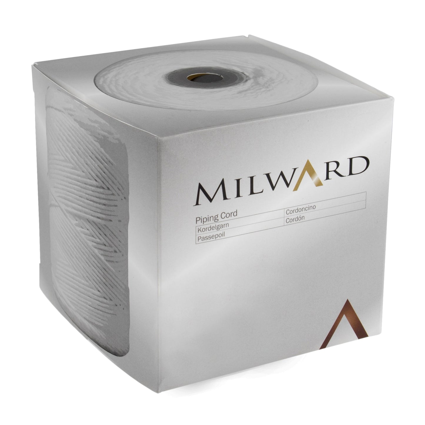 Milward Bleached Cotton Piping Cord Macramé Soft Furnishing Crafts - Select Size