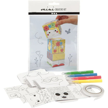 Mini Creative Children Kit Assorted Designs Stacking Moulding Christmas Filler