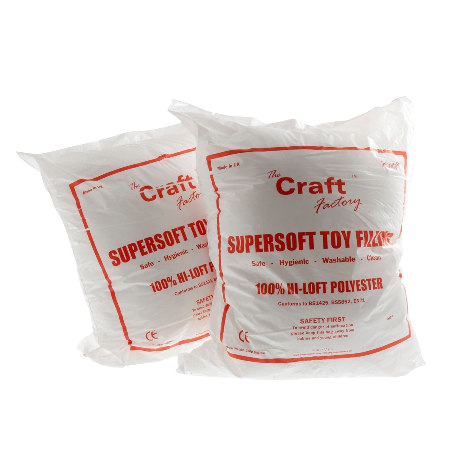 MTF - Toy Filling For Soft Toy Making - 250 grams - Home - Crafts