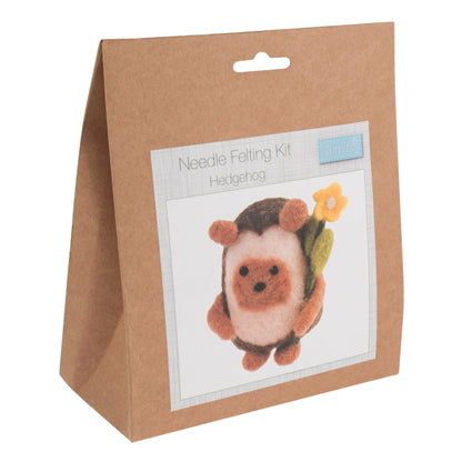 Needle Felting Crafting Kit Hedgehog | Cute Decorations Toys | Beginner Friendly