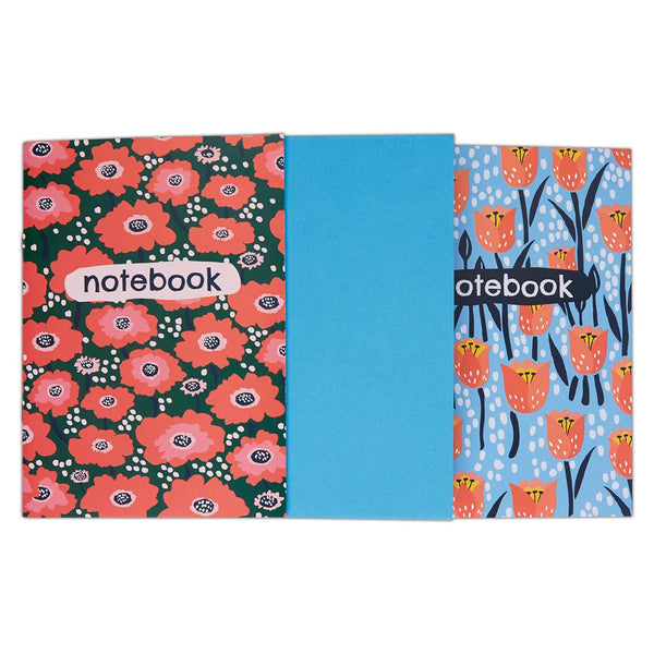 Notebook Set | Floral | A5 Pack of 3 | Docrafts Papermania