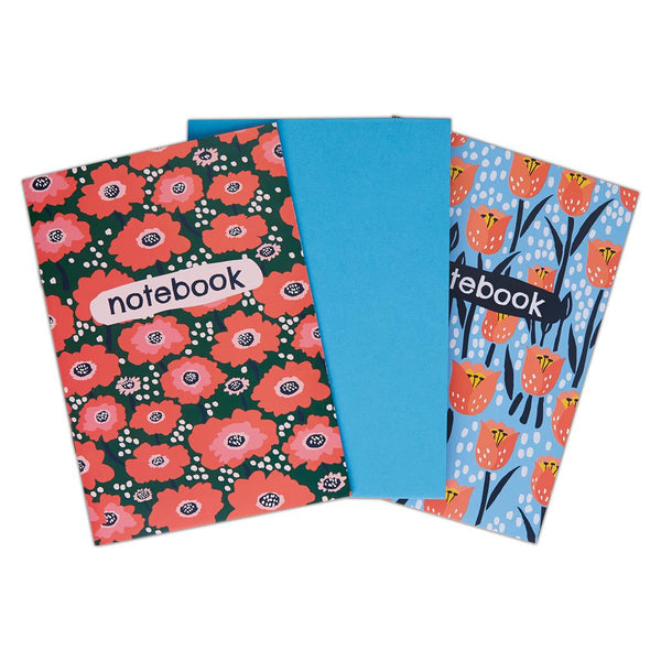 Notebook Set | Floral | A5 Pack of 3 | Docrafts Papermania