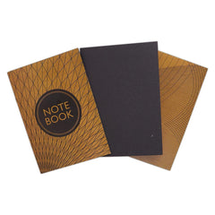 Notebook Set | Woven Lines | A5 Pack of 3 | Docrafts Papermania | Notepad Set