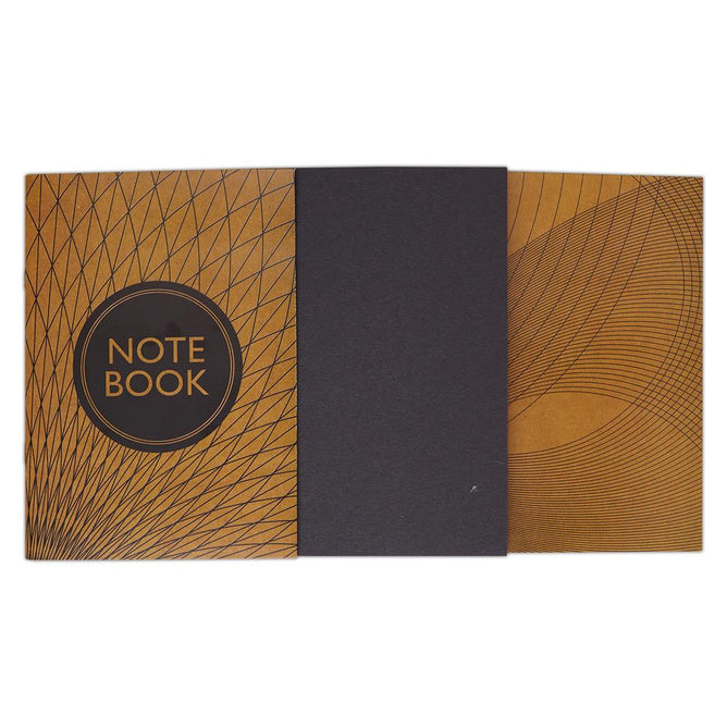 Notebook Set | Woven Lines | A5 Pack of 3 | Docrafts Papermania | Notepad Set